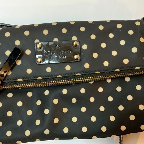 Kate Spade Aleah Polka Dot Nylon Crossbody - Picture 10 of 11